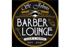 Logo for St. John’s Barber Lounge Logo for St. John’s Barber Lounge
