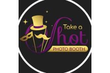 Logo for Take a Shot Photo Booth Logo for Take a Shot Photo Booth