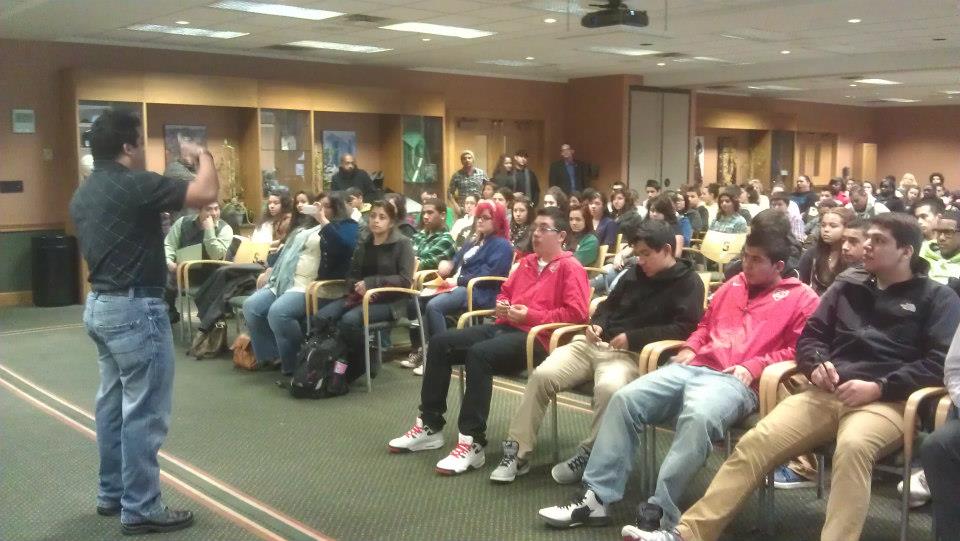 Latinos2College Day 2012