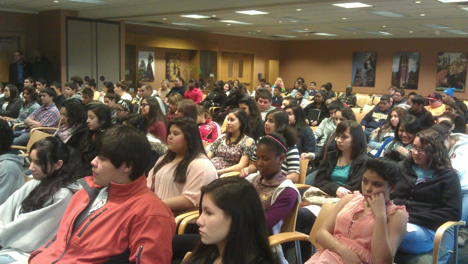 Latinos2College Day 2012