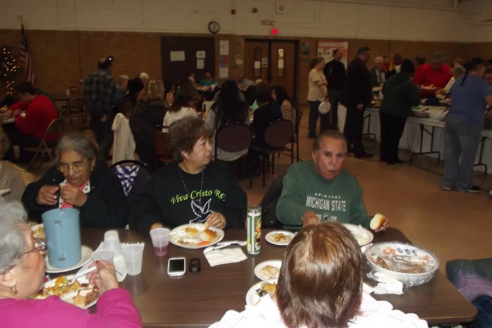 A Senior Citizens and Cristo Rey Center Staff Thanksgiving