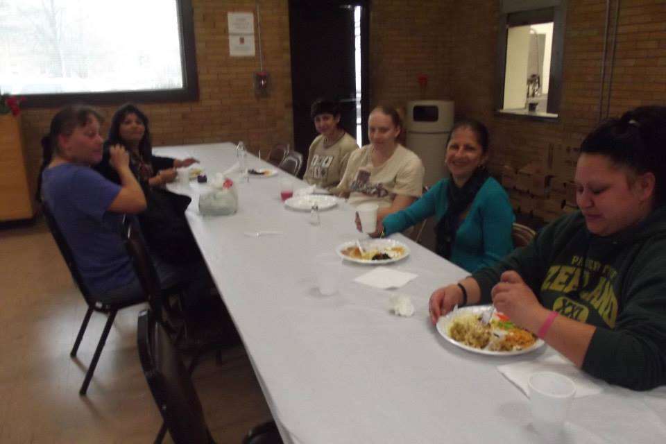 A Senior Citizens and Cristo Rey Center Staff Thanksgiving