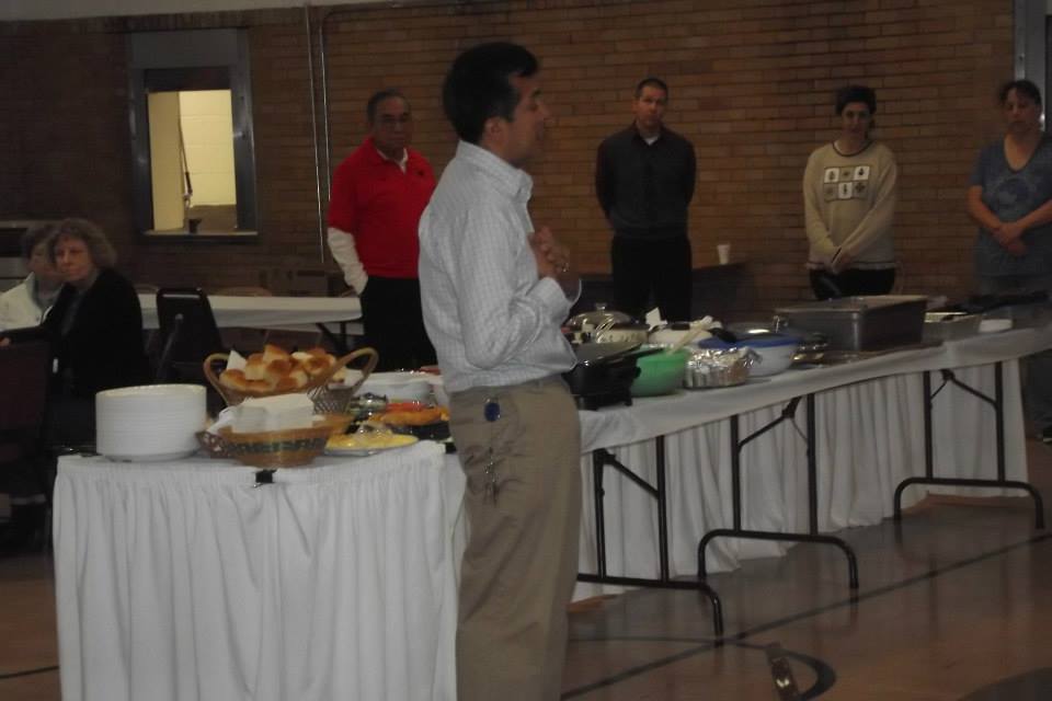 A Senior Citizens and Cristo Rey Center Staff Thanksgiving