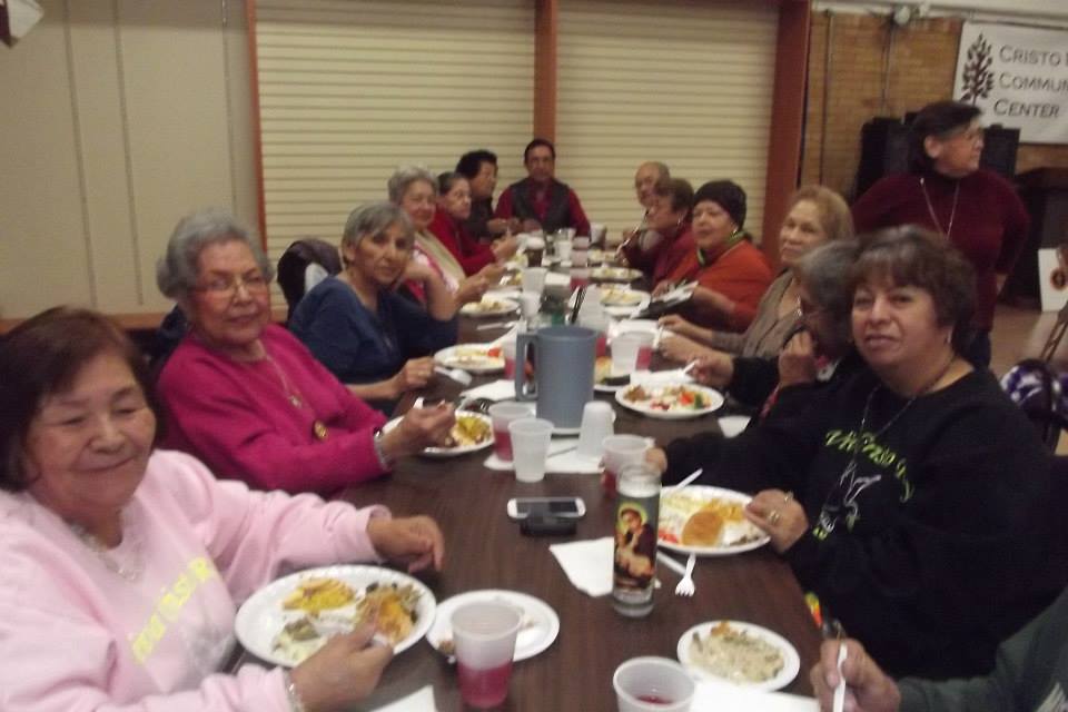 A Senior Citizens and Cristo Rey Center Staff Thanksgiving