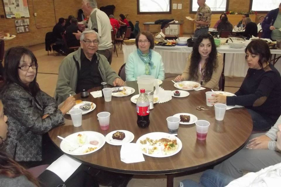 A Senior Citizens and Cristo Rey Center Staff Thanksgiving