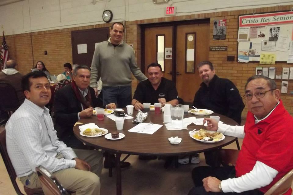 A Senior Citizens and Cristo Rey Center Staff Thanksgiving