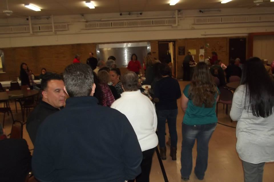 A Senior Citizens and Cristo Rey Center Staff Thanksgiving