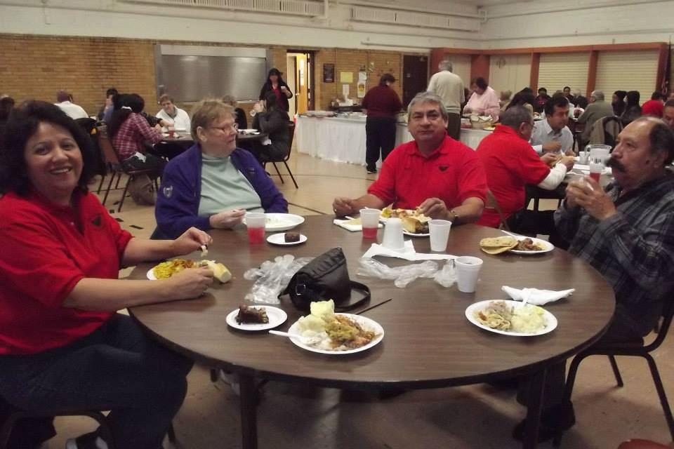 A Senior Citizens and Cristo Rey Center Staff Thanksgiving