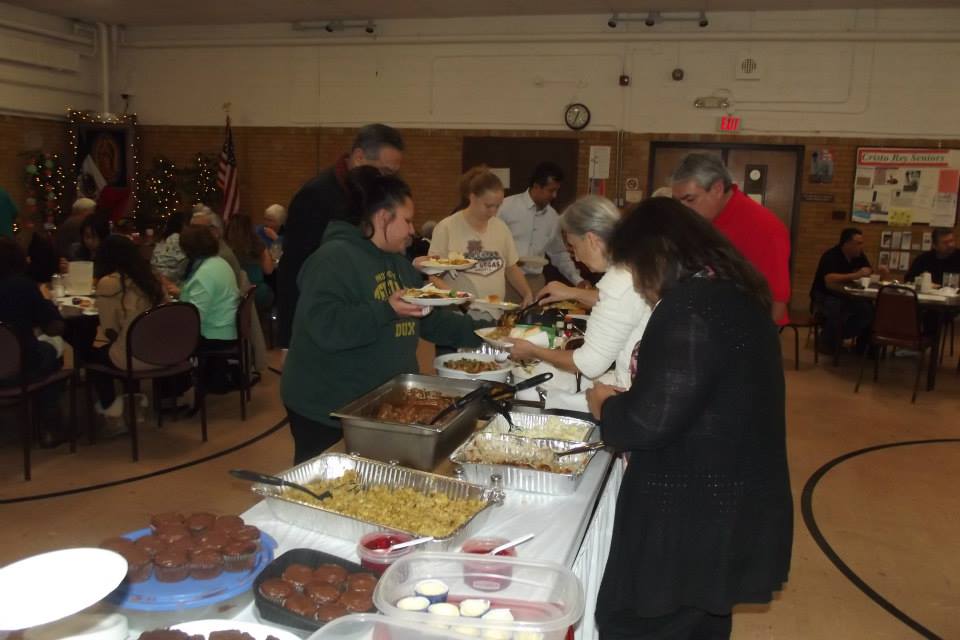 A Senior Citizens and Cristo Rey Center Staff Thanksgiving