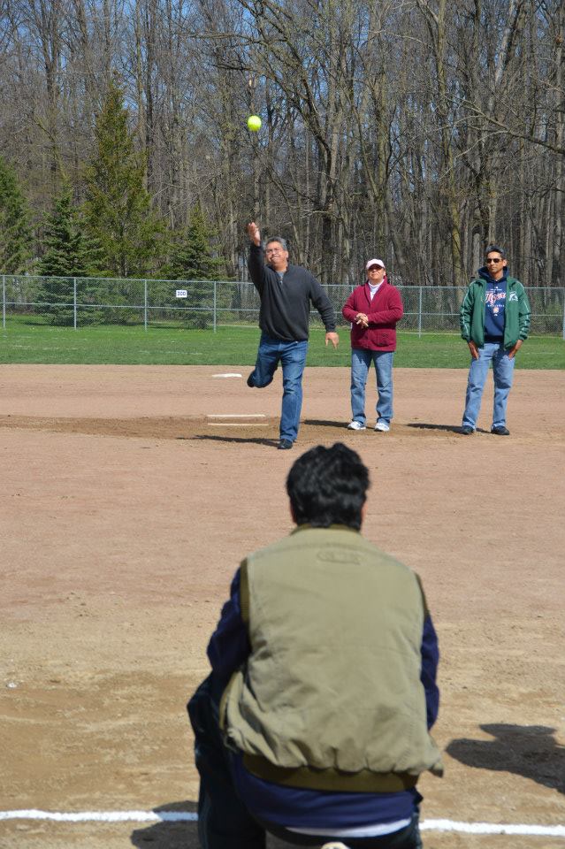 Opening Day 2014: Latin American Coed Softball League!