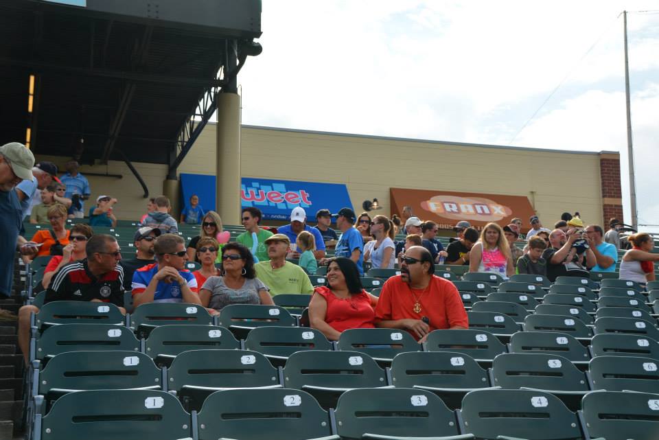 Cafecito Caliente Presents Latino Night with the Lugnuts 2014