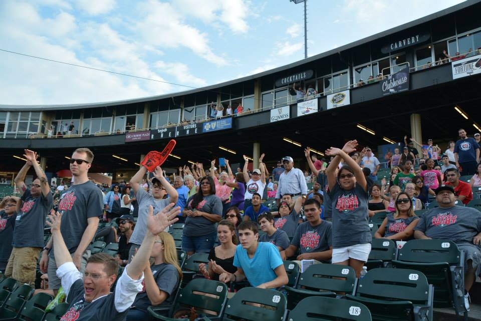 Cafecito Caliente Presents Latino Night with the Lugnuts 2014