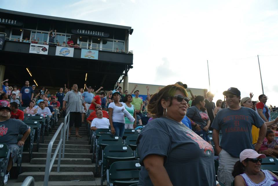 Cafecito Caliente Presents Latino Night with the Lugnuts 2014