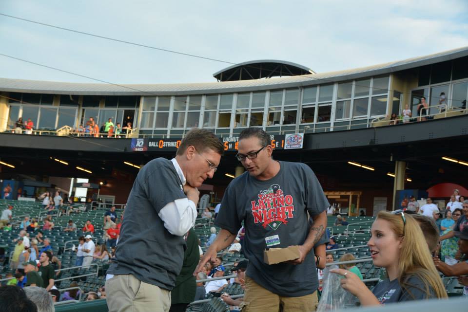 Cafecito Caliente Presents Latino Night with the Lugnuts 2014