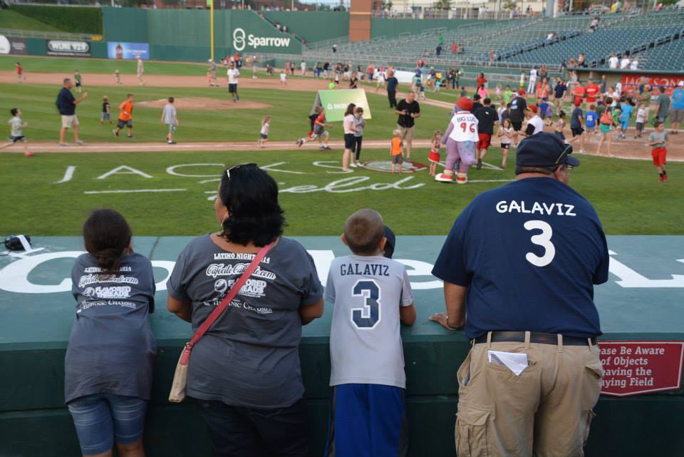 Cafecito Caliente Presents Latino Night with the Lugnuts 2014