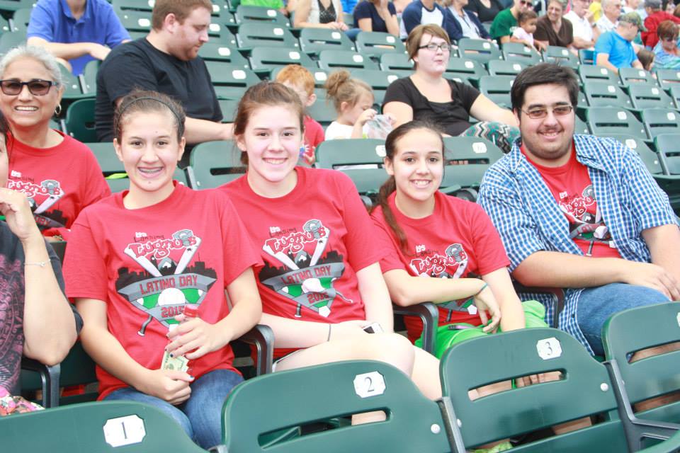 Latino Day with the Lugnuts 2015