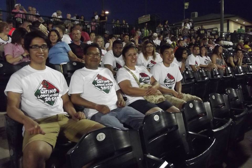 Saginaw and Latino Night with the Loons 2015!